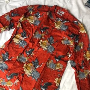 Jack Jones summer shirt Chinese collar. small fit